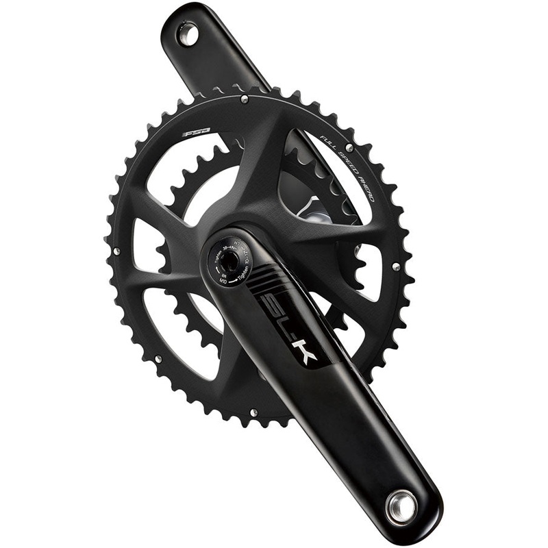 SL-K 2x Modular Carbon Crankset – 175mm For Shimano HG+ 12-Speed 53/39t DM/90 BCD 30mm 386EVO Spindle BLK