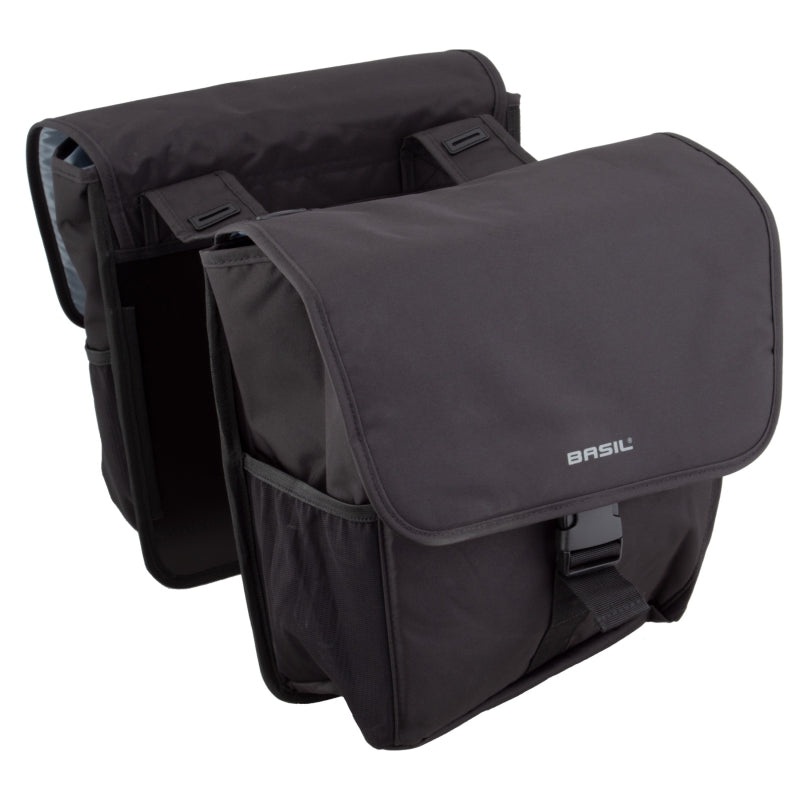 Go Double Pannier Bag UBS / Straps 13×6.3×15` 1952 c.i. Black