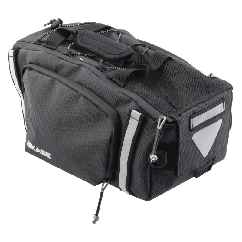 Reggie Rack Bag Velcro Straps 13x9x7` 820 c.i. Black