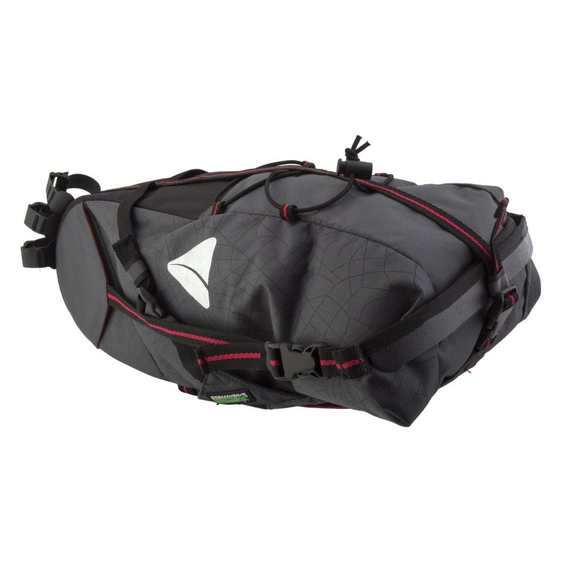 Seymour Oceanweave 13+ Seatpack Bag Velcro Straps 18.1x 8.3×6.7 811 c.i. Black