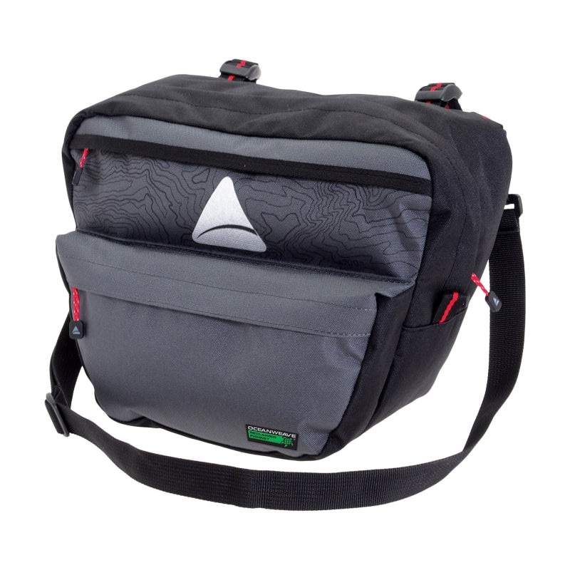 Seymour Oceanweave P7 Bar Bag Strap and Buckle 427 c.i. Grey/Black