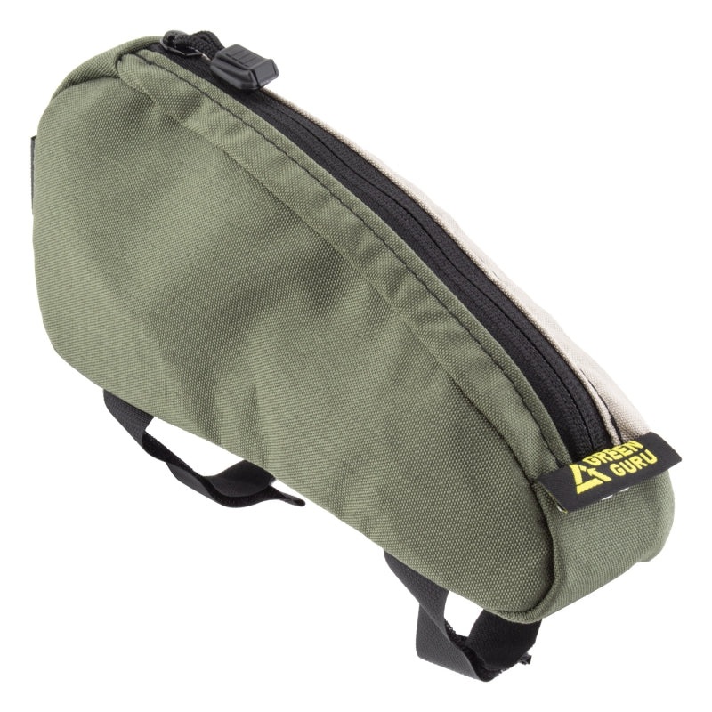 Tanker Top Tube Bag Velcro Straps 9x4x3` 108 c.i. Brown/Green