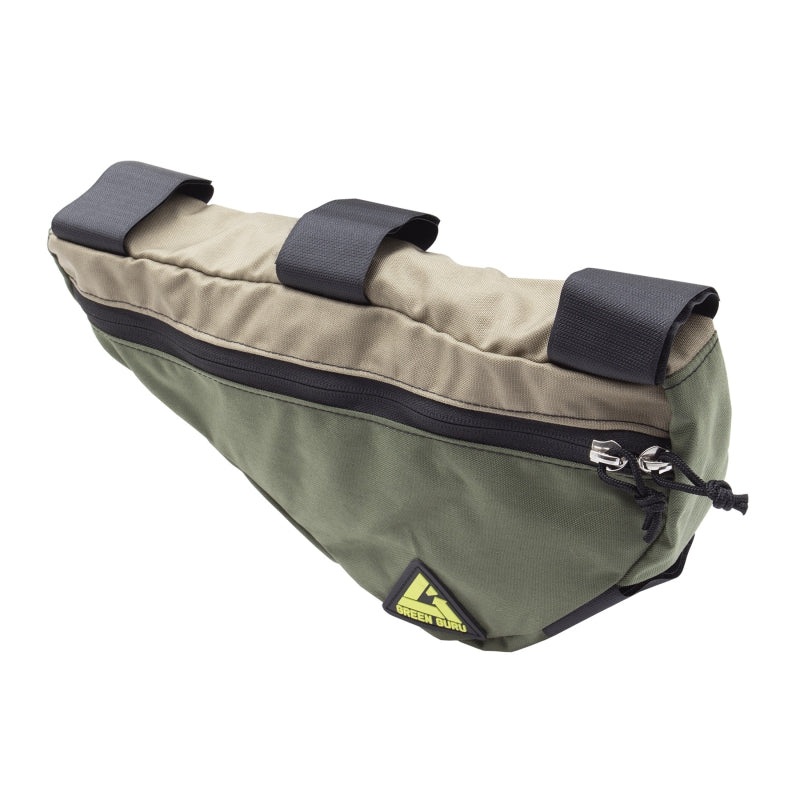 Upshift Frame Bag Velcro Straps 15x9x2.5` 488 c.i. Earth
