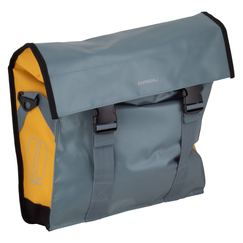 Urban Load Messenger Pannier Bag Hook-On 15×4.3×17` 915 c.i. Grey/Gold