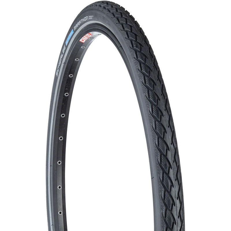 Marathon Touring-Hybrid Bike Tire – 26 x 1.25, Clincher, GreenGuard, Endurance