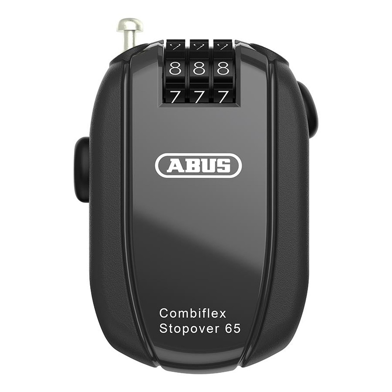 Combiflex Stopover Retractable Combo Lock – 65cm Black