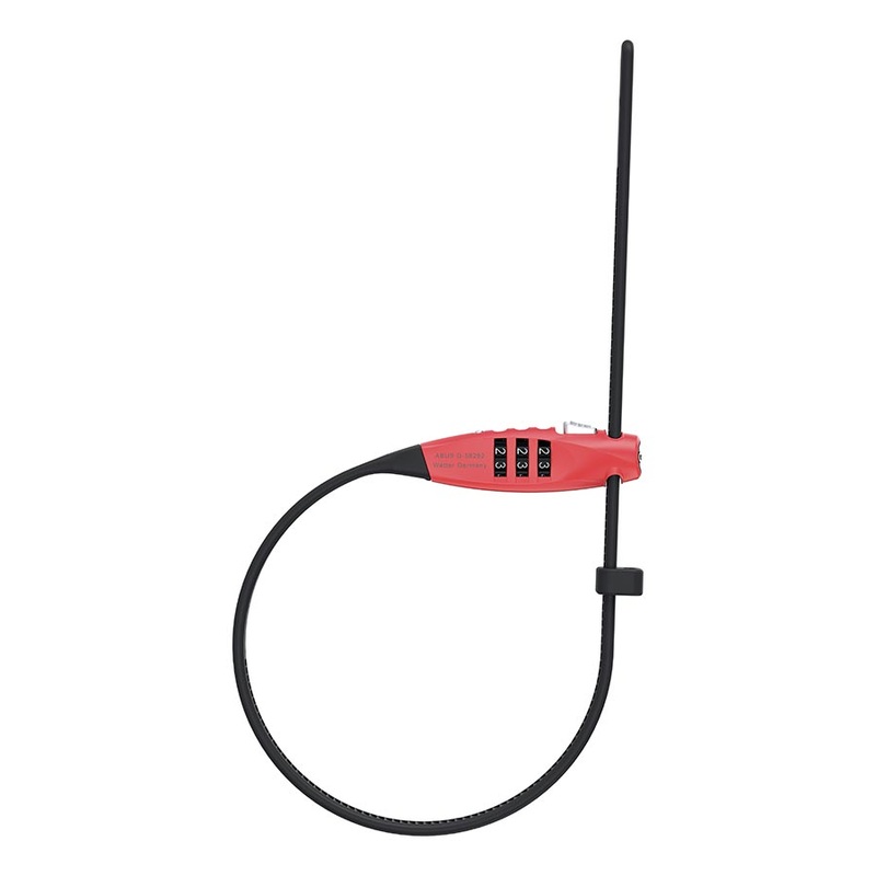 Combiflex Travel Guard Combo Lock – Red
