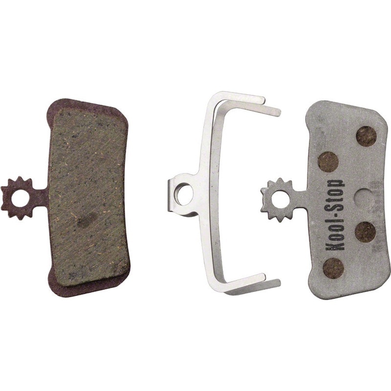 Kool-Stop Disc Brake Pad Avid/SRAM – Organic Aluminum Backplate Fits SRAM Guide Avid XO/Elixir Trail