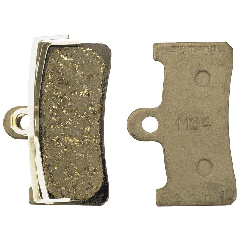 M04-RX Disc Brake Pads Spring – Resin Compound Steel Back Plate Fits XT M755 One Pair