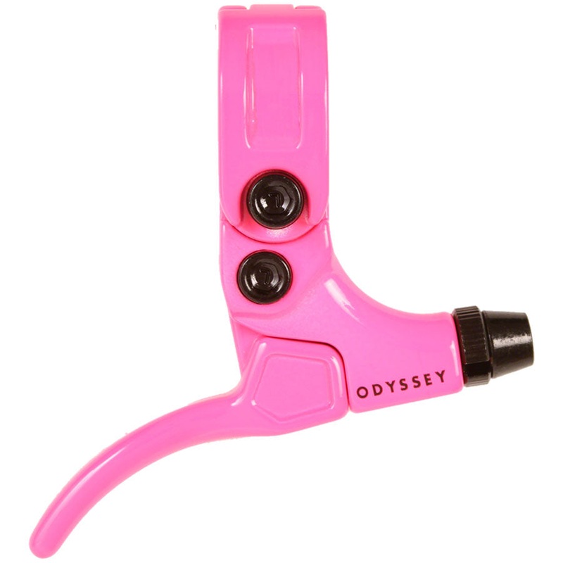 Monolever Short Brake Lever – Right Hot Pink