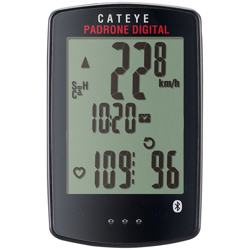 Padrone Digital Bike Computer – Wireless  Black