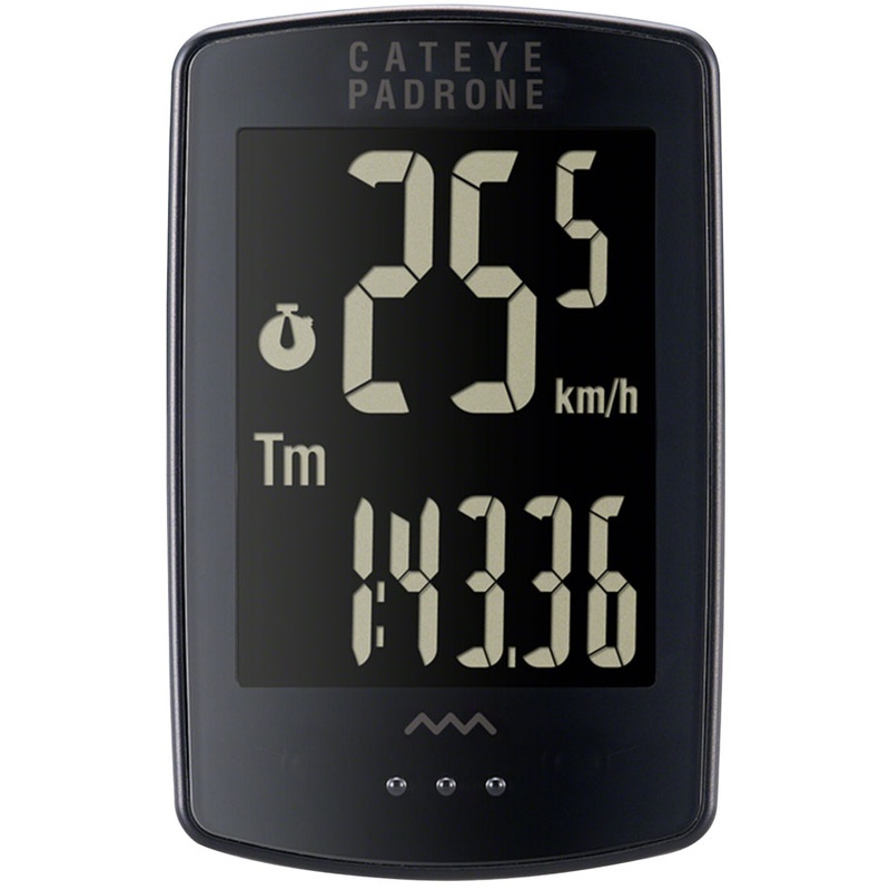 Padrone Stealth Bike Computer – Wireless Black