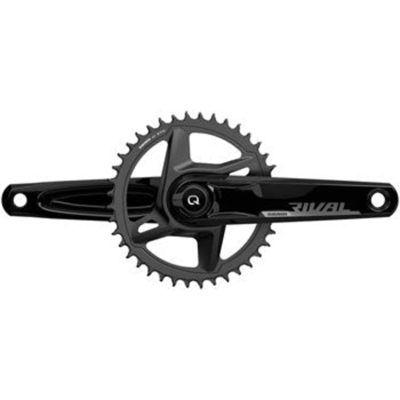 Rival 1 AXS Wide Power Meter Bicycle Crankset – 165mm, 12-Speed, 46t, 8-Bolt Direct Mount, DUB Spindle Interface, D1