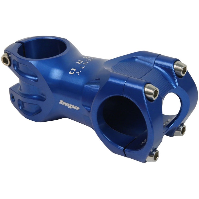 XC Mountain Bike Stem – 31.8 Clamp, +/-0, 1 1/8, Blue
