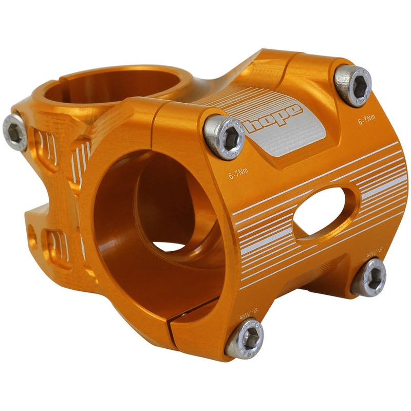 AM/Freeride Stem – 35mm 31.8 Clamp +/-0 1 1/8 Aluminum Orange