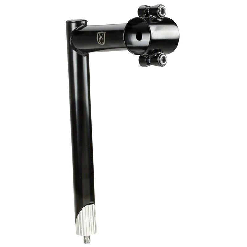 Quill Bike Stem – 31.8mm Clamp, 22.2-24tpi Quill, Black