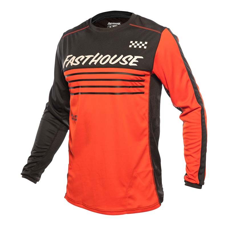 Classic Mercury LS Jersey – Black/Red