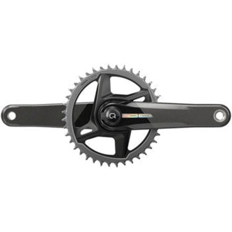 Force 1 AXS Wide Power Meter Bicycle Crankset – 170mm, 12-Speed, 40t, Direct Mount, DUB Spindle Interface, Iridescent Gray, D2