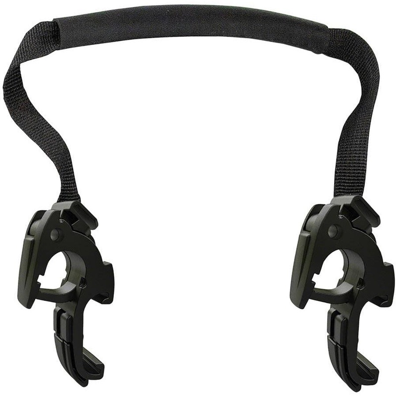 Replacement Pannier Hooks For QL2.1 Systems Fits 20mm Rails Only no inserts Pair BLK