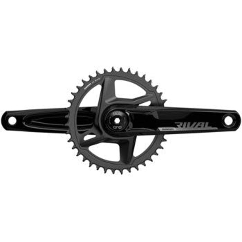 Rival 1 AXS Wide Bicycle Crankset – 165mm, 12-Speed, 40t, 8-Bolt Direct Mount, DUB Spindle Interface, D1