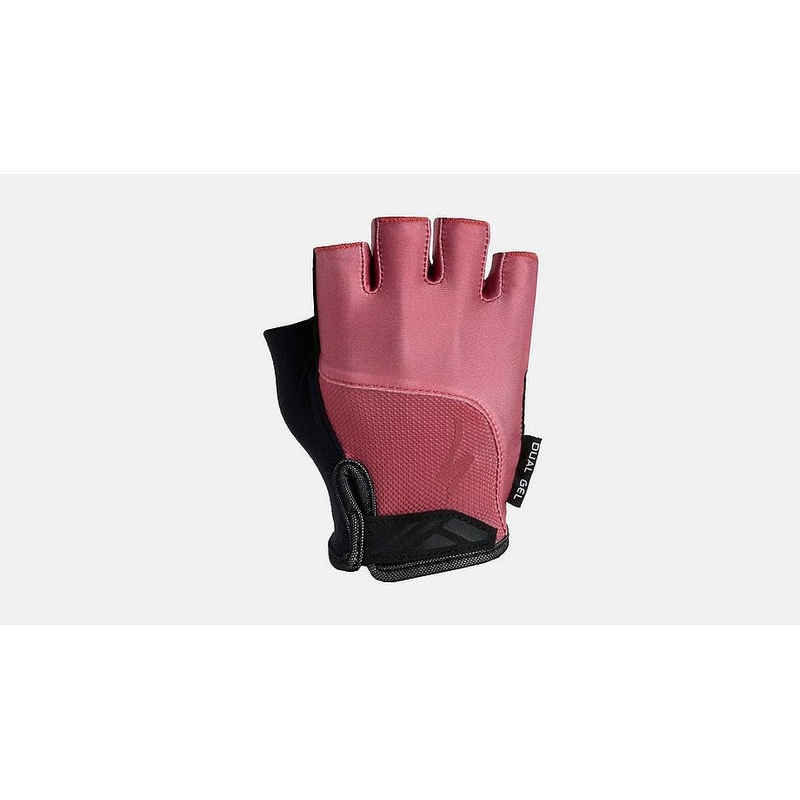 bg dual gel glove sf wmn dusty rose s