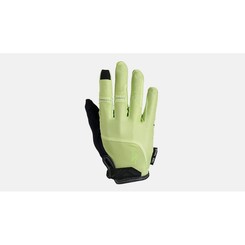 bg dual gel glove lf wmn limestone m