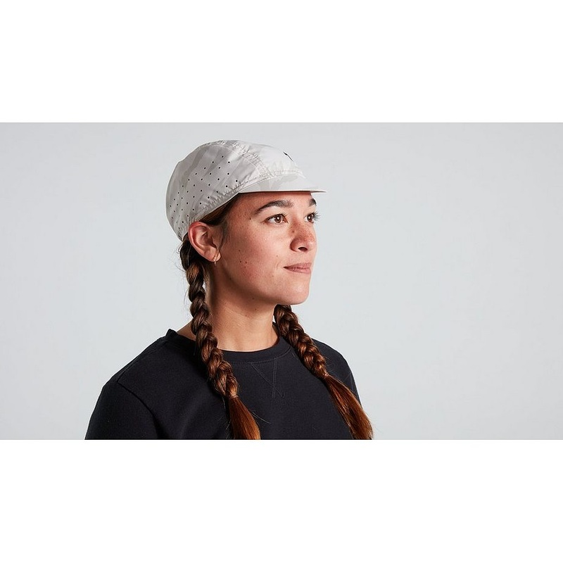lightning reflect cycling cap hat white mountains m