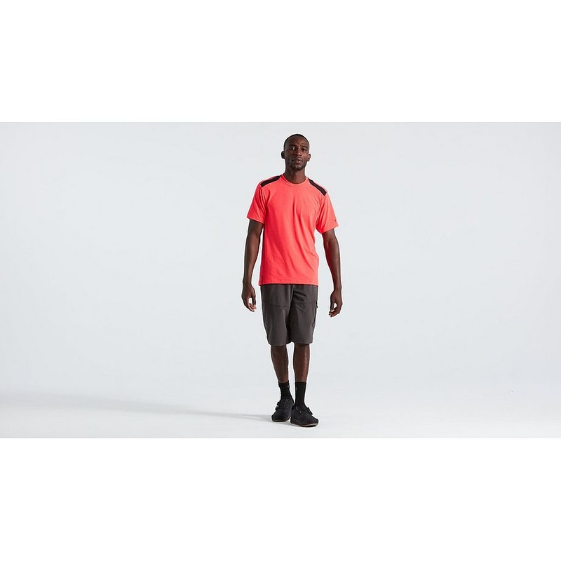 trail cargo short men charcoal 32