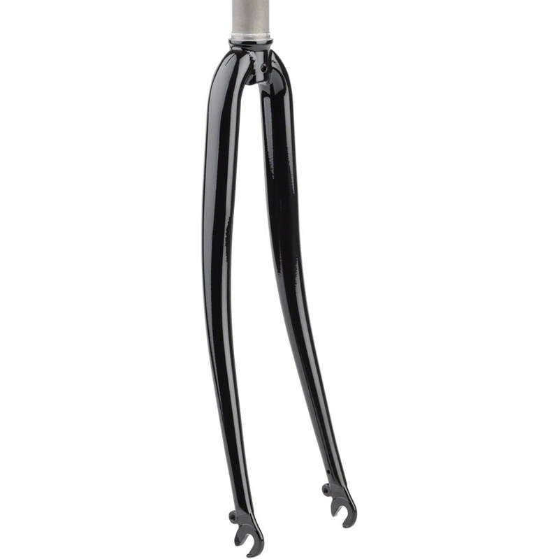 700c Road Fork – 9mm x 100mm 1 1/8 Straight Steerer Mid Reach Caliper BLK