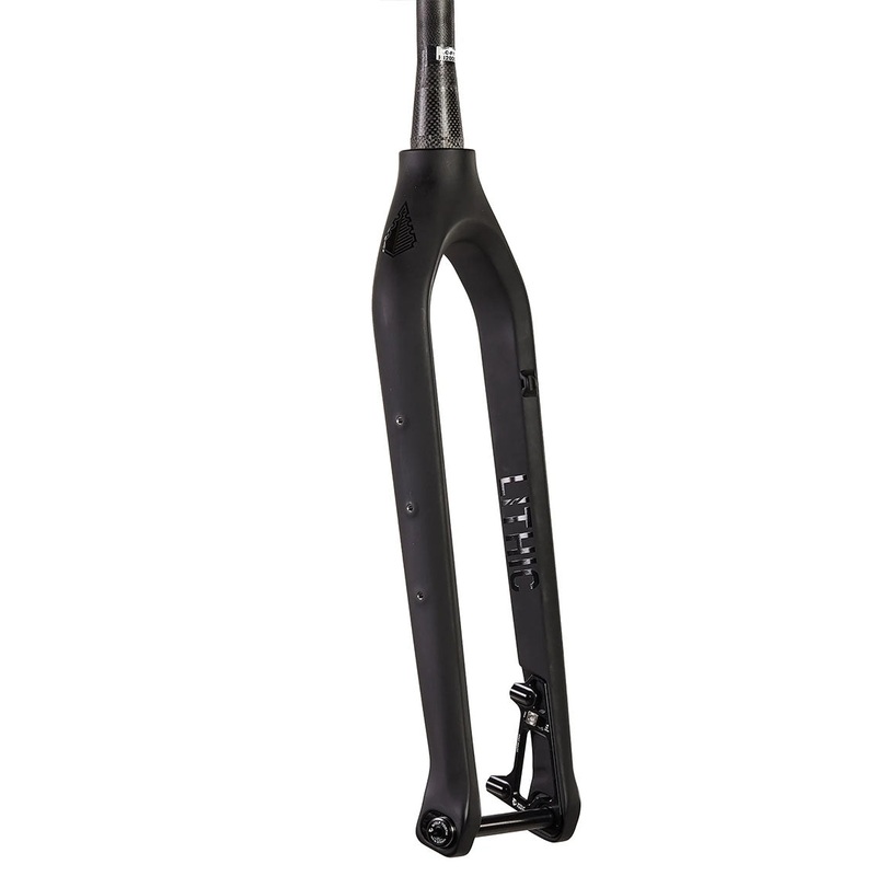 Components Lithic Mountain Fork With Triple Mnts Boost PostBlk
