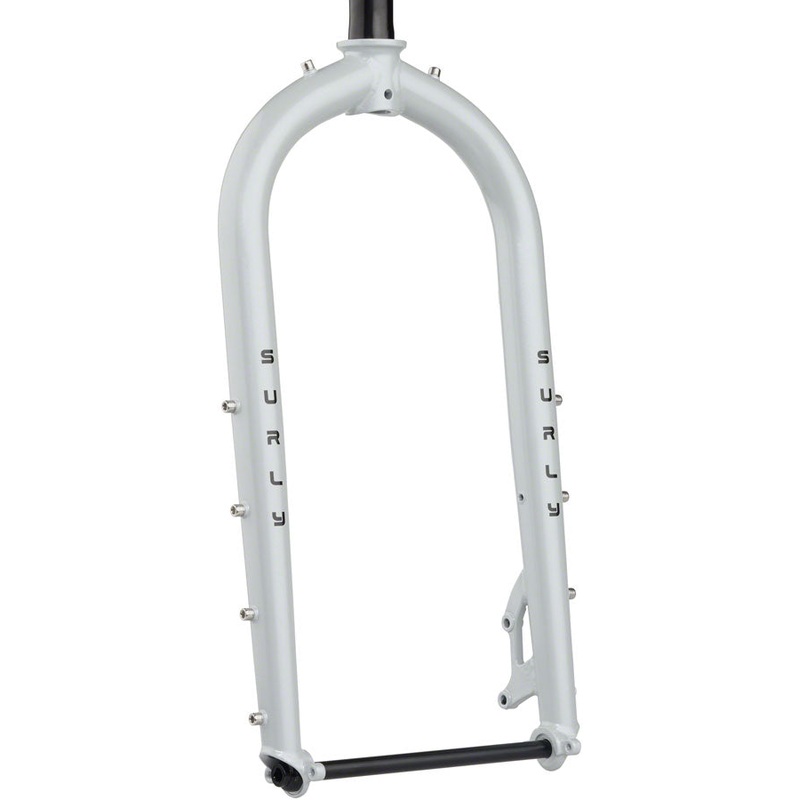 Moonlander Fork – 24 Steel 12 x 197mm 1-1/8 Straight Steerer Lunar Dust Gray