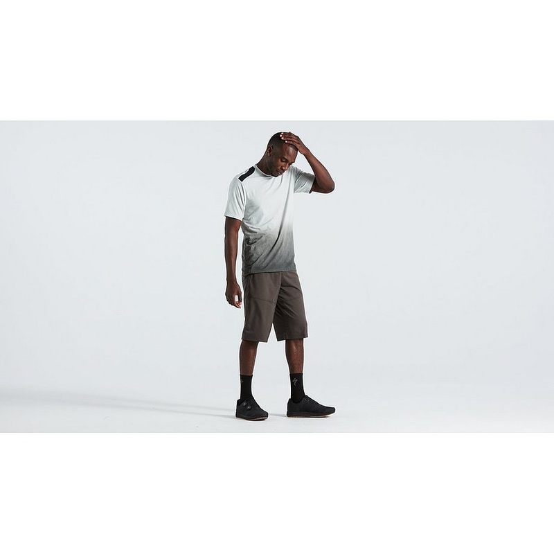trail jersey ss men dove grey spray s