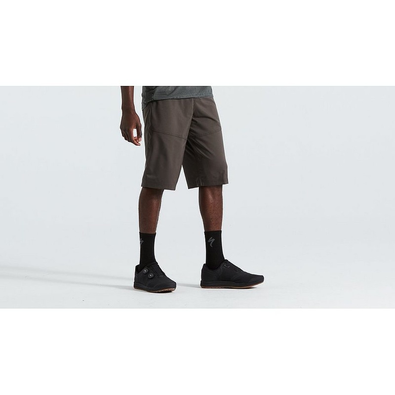 trail short men charcoal 40