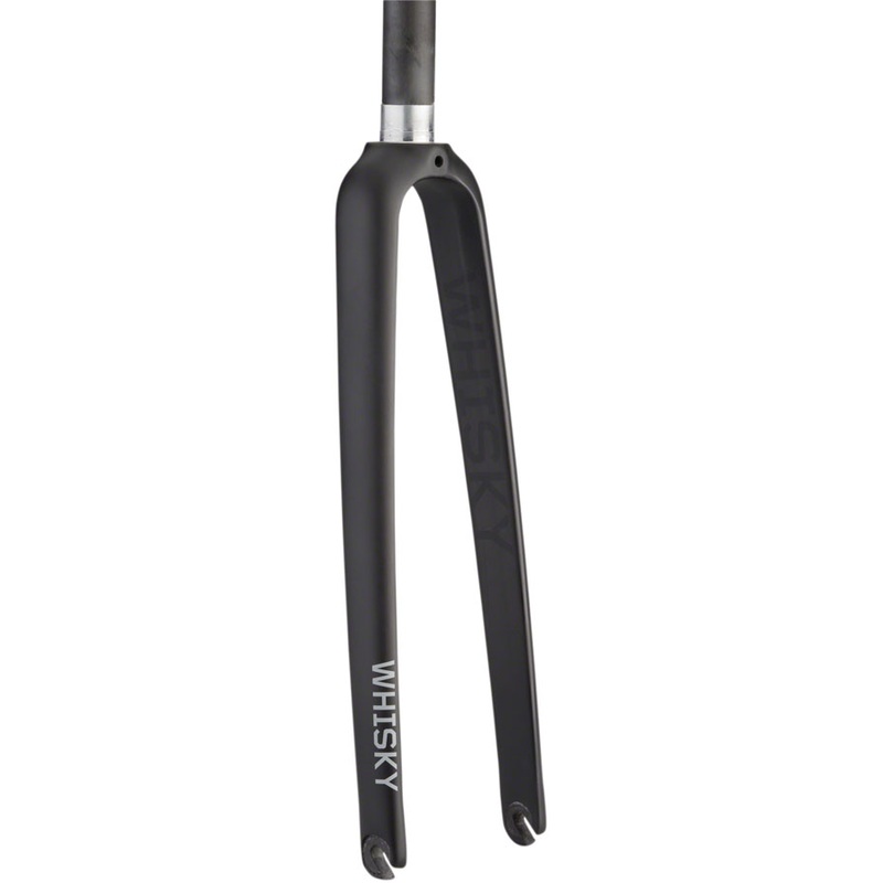WHISKY No.7 RD+ Fork – QR 1-1/8 Straight Carbon Steerer Mid Reach Rim Brake Matte BLK