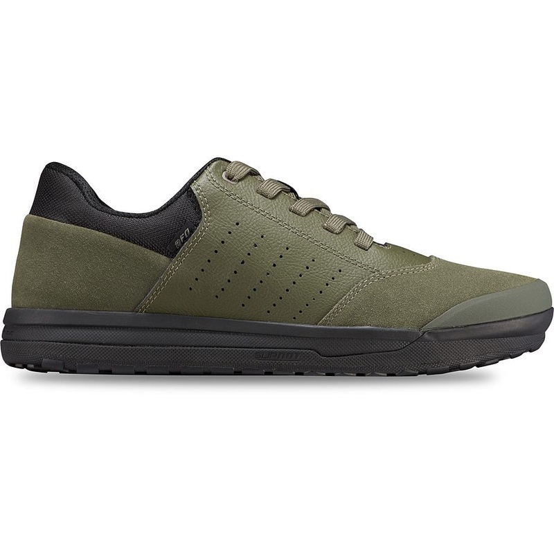 2fo roost flat shoe oak green/blk 36