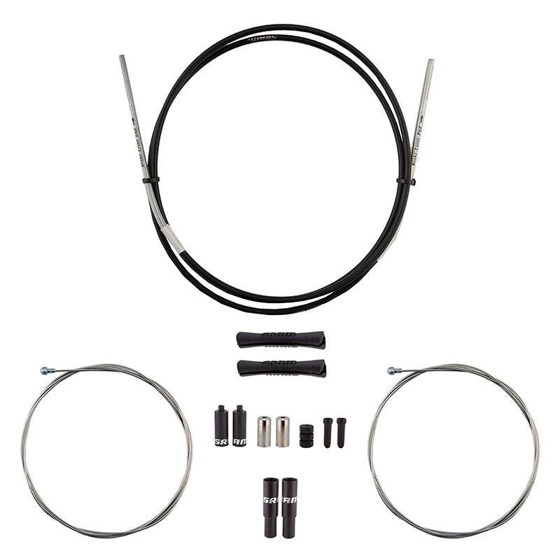 5mm Slick Wire Road Brake Set Black