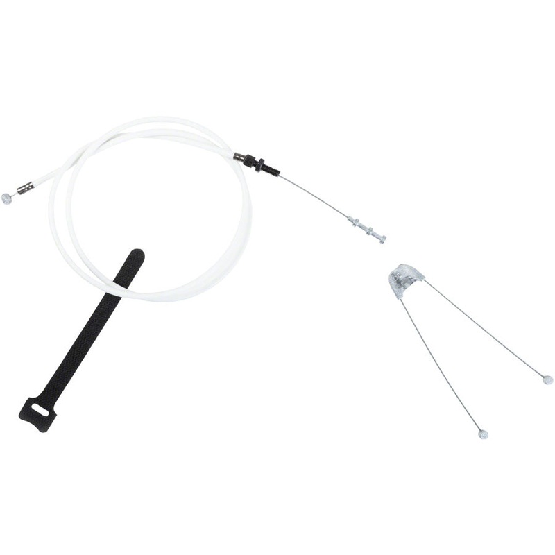 Adjustable Linear Quik-Slic Kable Brake Cable – 1.5mm Glow White