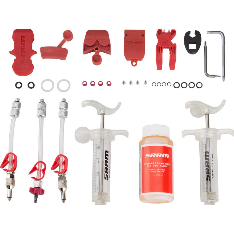 Pro Disc Brake Bleed Kit – For  X0 XX Guide Level Code HydroR G2 DOT Fluid