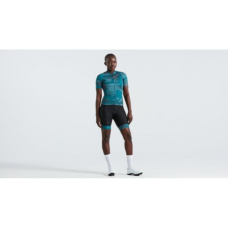 sl blur jersey ss wmn tropical teal m