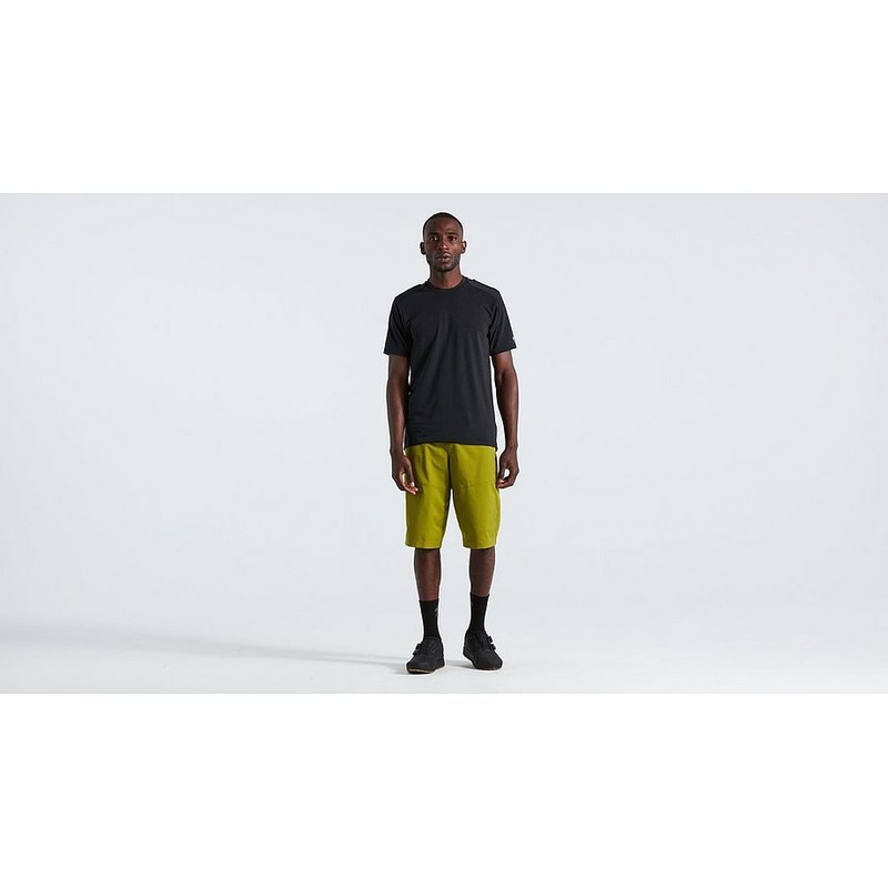 trail short w/liner men woodbine 36