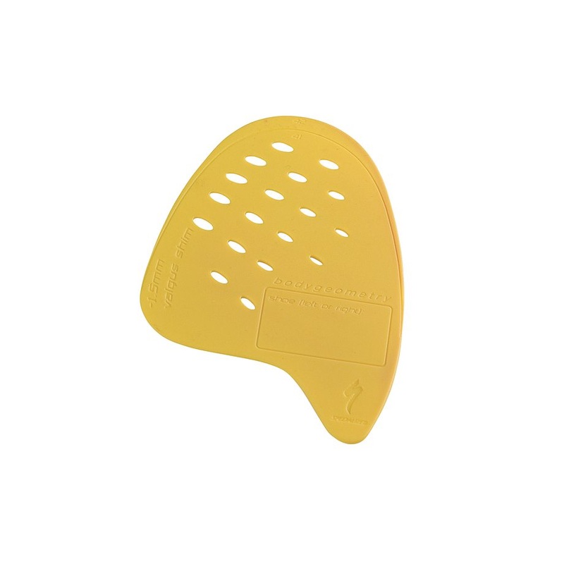 bg internal valgus wedge 20pk bg fitting yellow/valgus 36-38