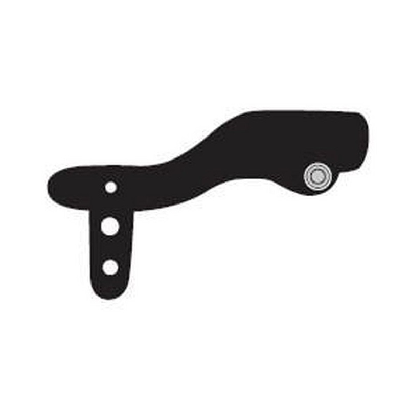 shiv low-stack clamp handlebar black one size