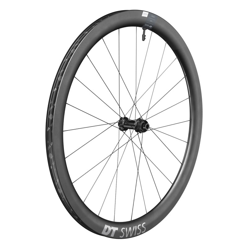 CRC 1400 Spline 45 Front Wheel – 700 12 x 100mm Center-Lock Black