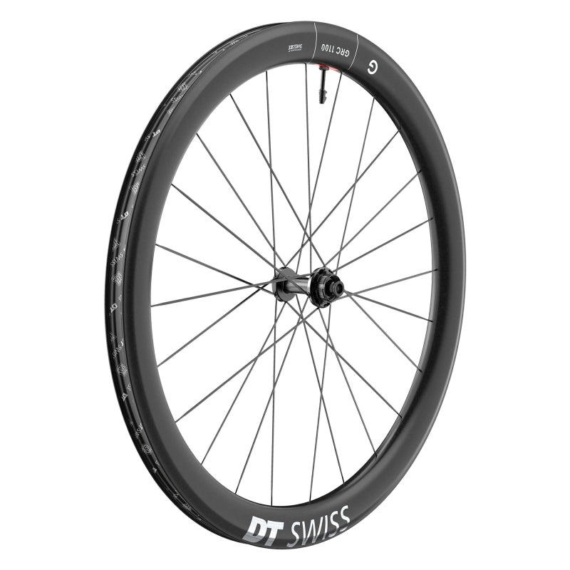 GRC 1100 DICUT 50 Front Wheel – 700c 12 x 100mm Center-Lock Black