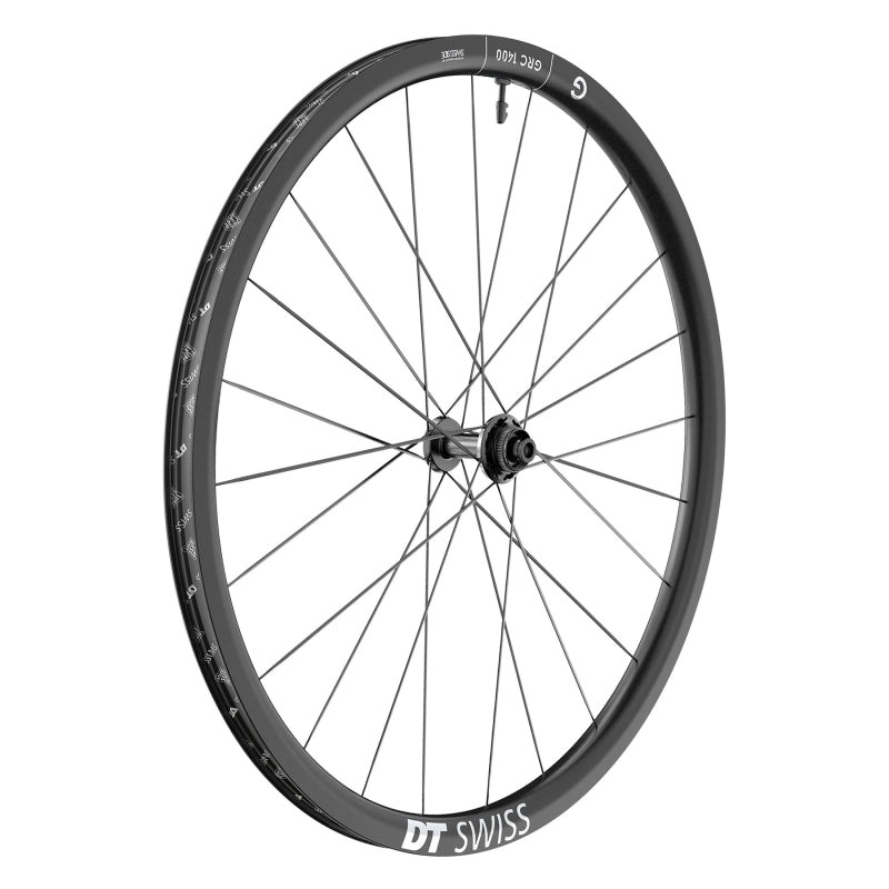 GRC 1400 DICUT 30 Front Wheel – 650b 12 x 100mm Center-Lock Black