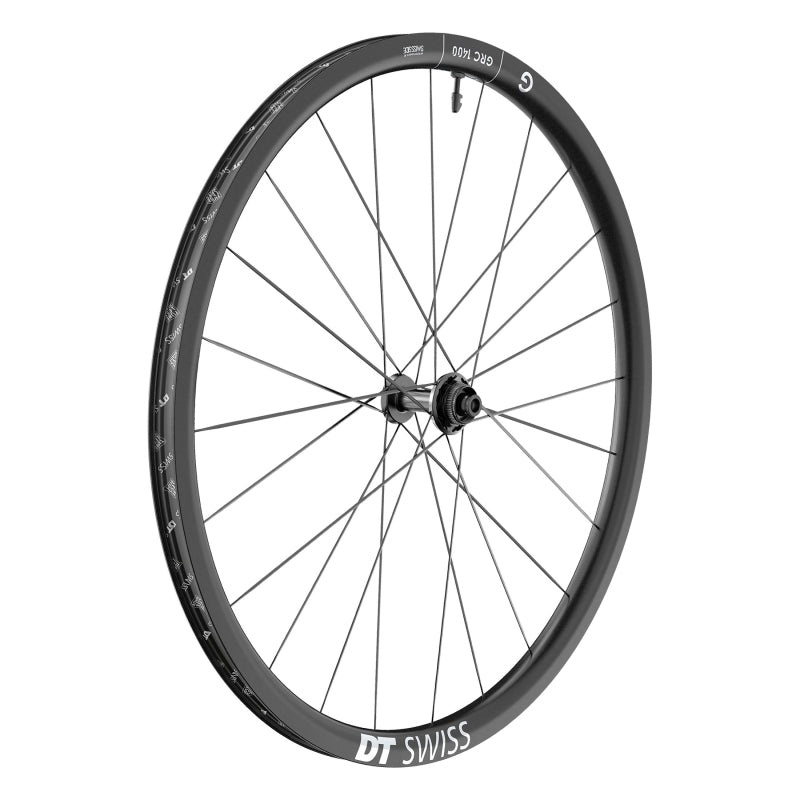 GRC 1400 DICUT 30 Front Wheel – 700 12 x 100mm Center-Lock Black