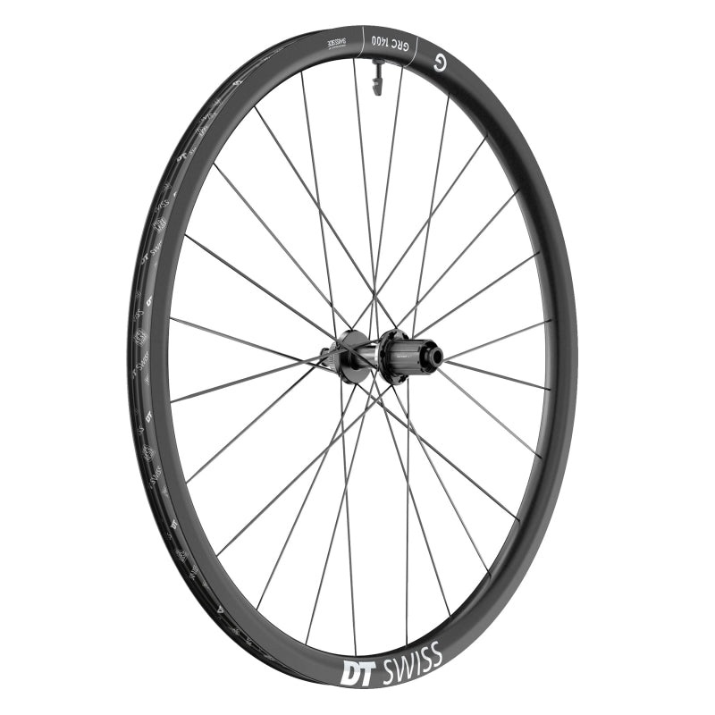 GRC 1400 DICUT 30 Rear Wheel – 650b 12 x 142mm Center-Lock HG 11 Road Ratchet EXP 36 BLK