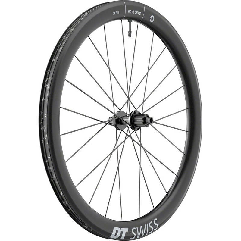 GRC 1400 DICUT 50 Rear Wheel – 700c 12 x 142mm Center-Lock N3W Ratchet EXP 36 BLK