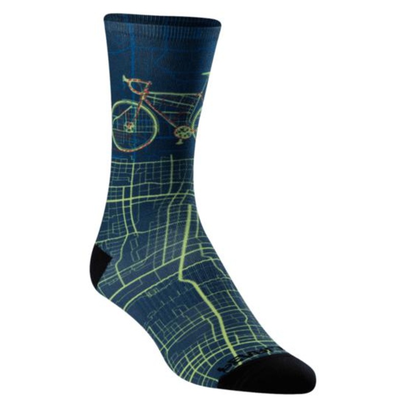 Pro Tall Cycling Socks – Blue|Blue|Medium|Large|X-Large