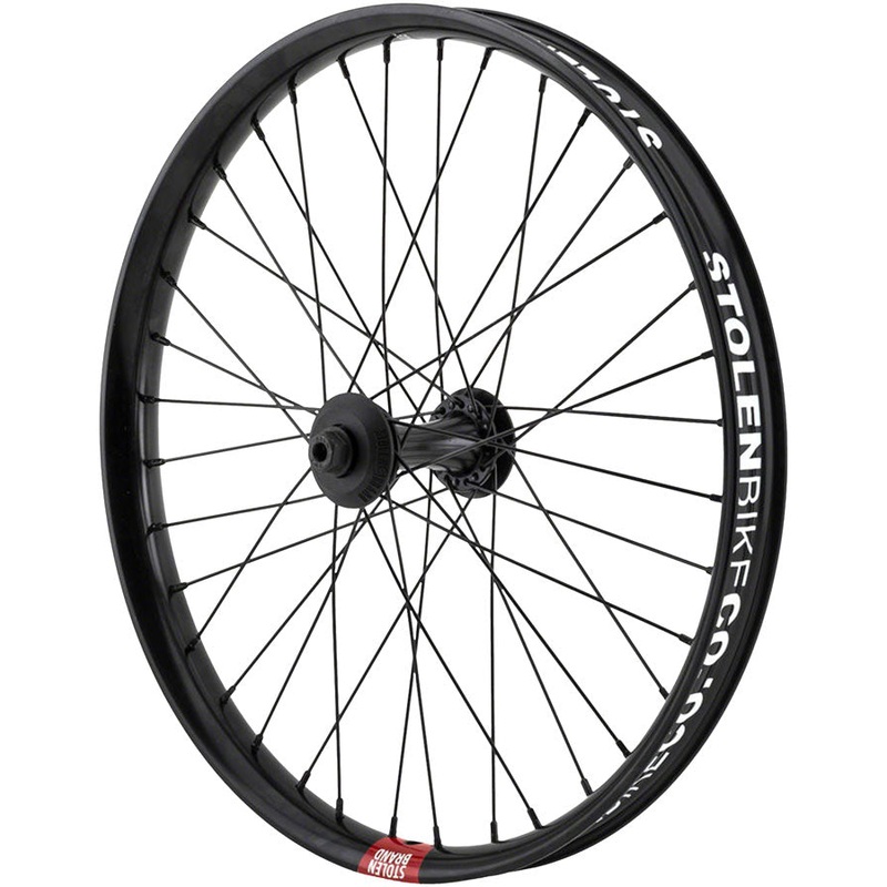 Rampage Pro Street Front Wheel – 20 3/8 x 100mm Brakeless Black